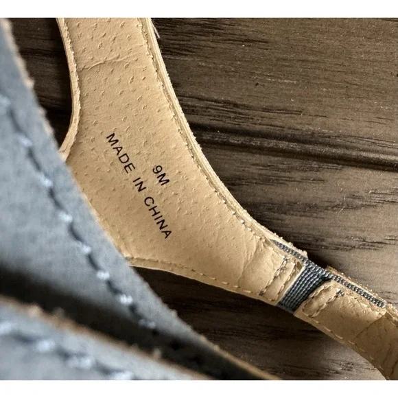 JBU Jambi Nicole Sandal Mary Jane Blue Strappy Comfort Memory Foam Casual - Picture 7 of 8